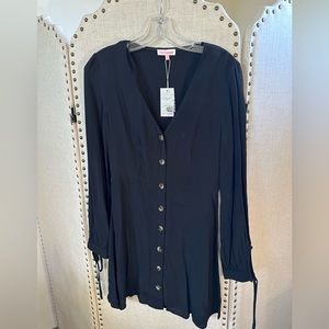 Re:named perfect black dress size medium 100% rayon great condition